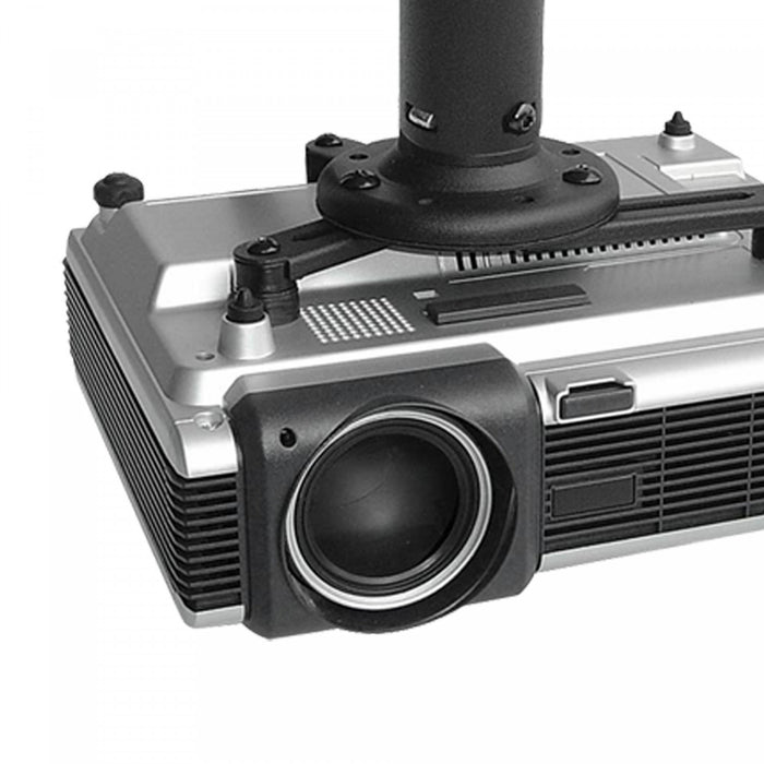 Kanto P301 Universal Projector Ceiling Mount for Sloped Ceilings (15-inch to 18-inch extension), Black Tv Mount