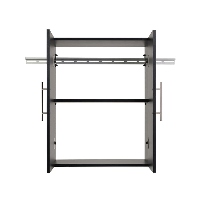 Hangups 24\" Upper Storage Cabinet - Black
