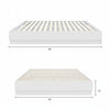 Milano Platform Bed Frame King Bed | Lit plateforme Milano