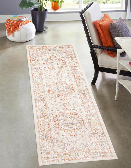 Bijara Copper Runner Area Rug - 2'8\" X 8'2\" 