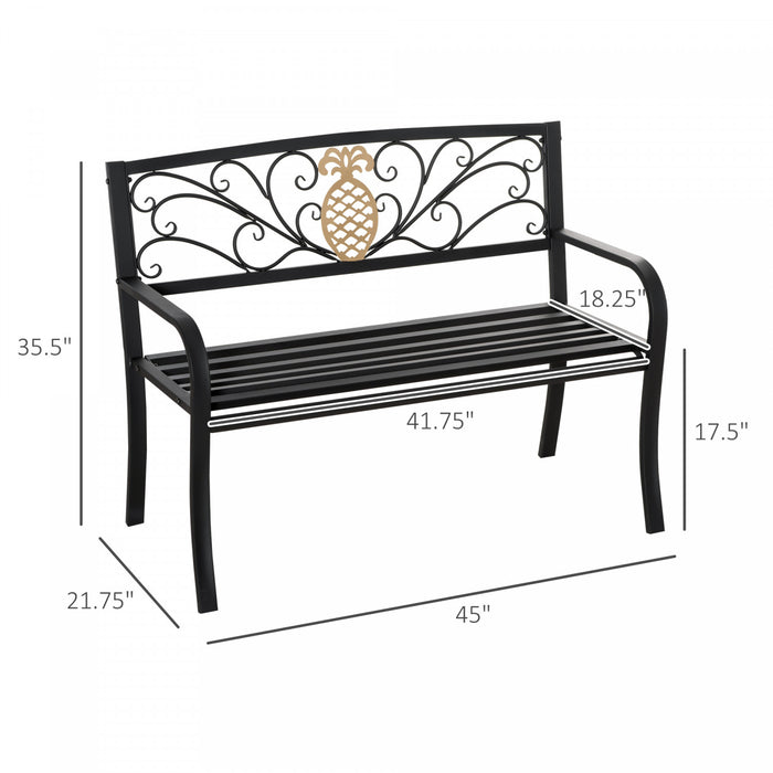 Outsunny 2 Seater Garden Bench