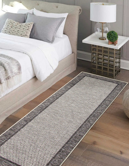 Brooks Grey Area Rug - 2'8\" x 8'2\"