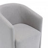 Hearth Contemporary Modern Upholstered Armchair in Light Gray | Fauteuil contemporain moderne Hearth en tissu gris clair