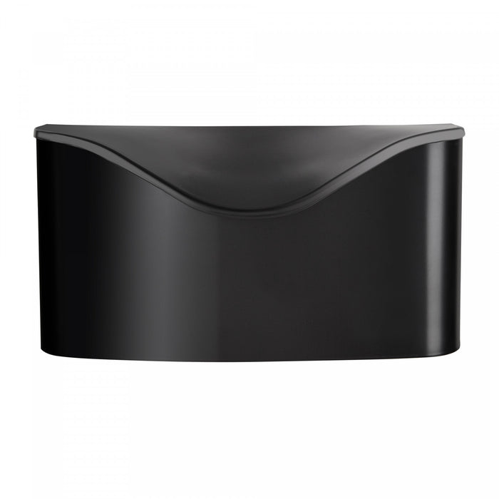 Umbra Steel Postino Outdoor Mailbox - Black