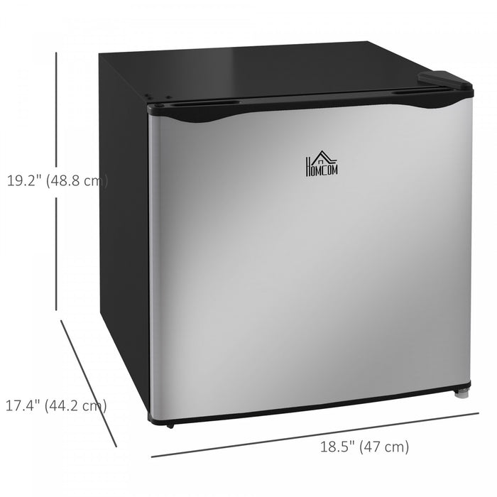 HOMCOM 1.1 Cubic Feet Compact Mini Freezer with Adjustable Temperature