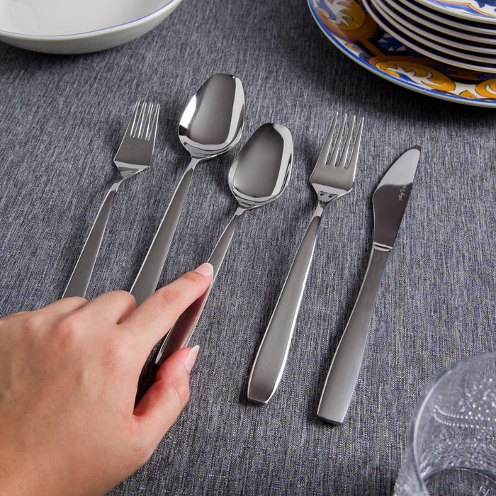 Arimi Bianca Italian Stainless Steel 20 Piece Flatware Set - Service For 4