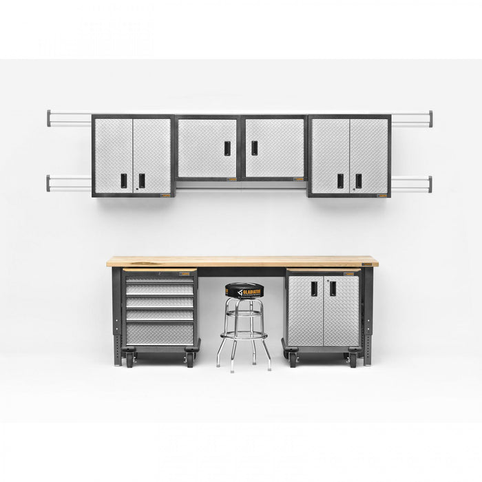 Gladiator Premier 24\" Wall Gearbox - Silver Tread