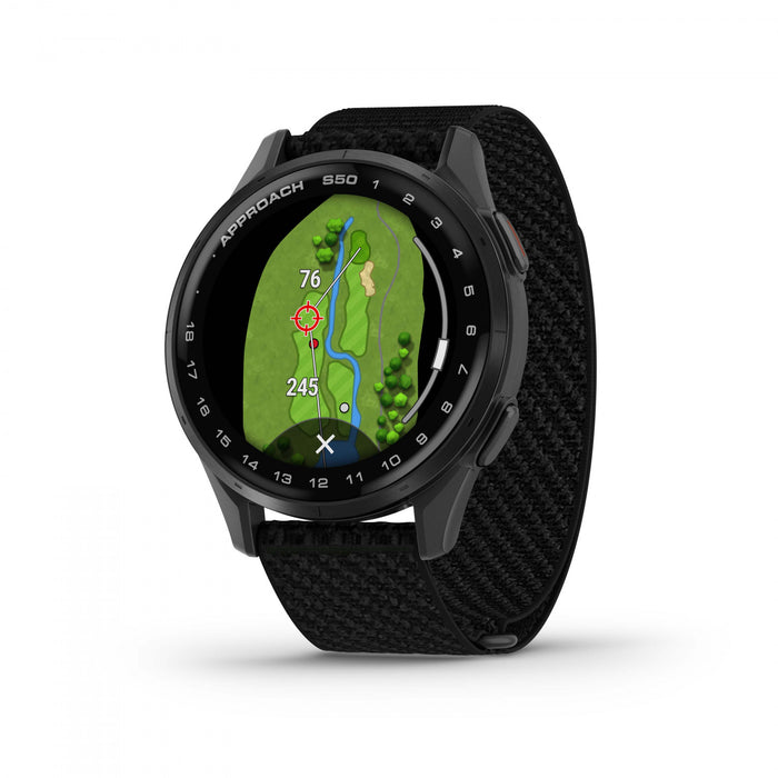 Garmin Approach S50 Amoled Golf Smartwatch - Gps, 43,000 Preloaded Courses 