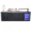 Forno Rimini Outdoor Kitchen, 62,600 BTU, 2.4 cu.ft. Refrigerator, Grey Countertops - FODKT2544BLK | Cuisine d'exterieur Rimini de, 62 600 BTU, refrigerateur de 2,4 pi³, comptoirs gris – FODKT2544BLK