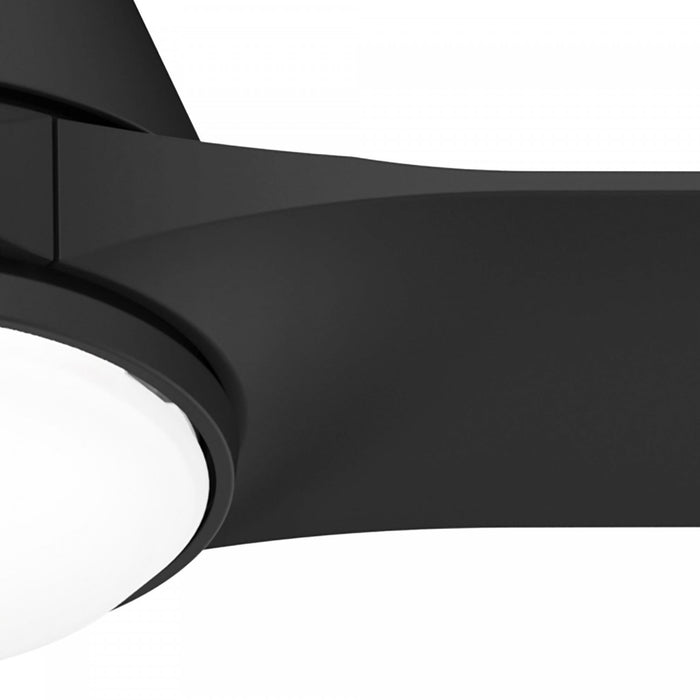 Aeronaut Ceiling Fan with Light Fixture - Black