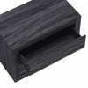 Soren Contemporary 32" Nightstand in Charcoal Gray (2-Drawer) | Table de nuit contemporaine Soren 32" en gris charbon (2 tiroirs)