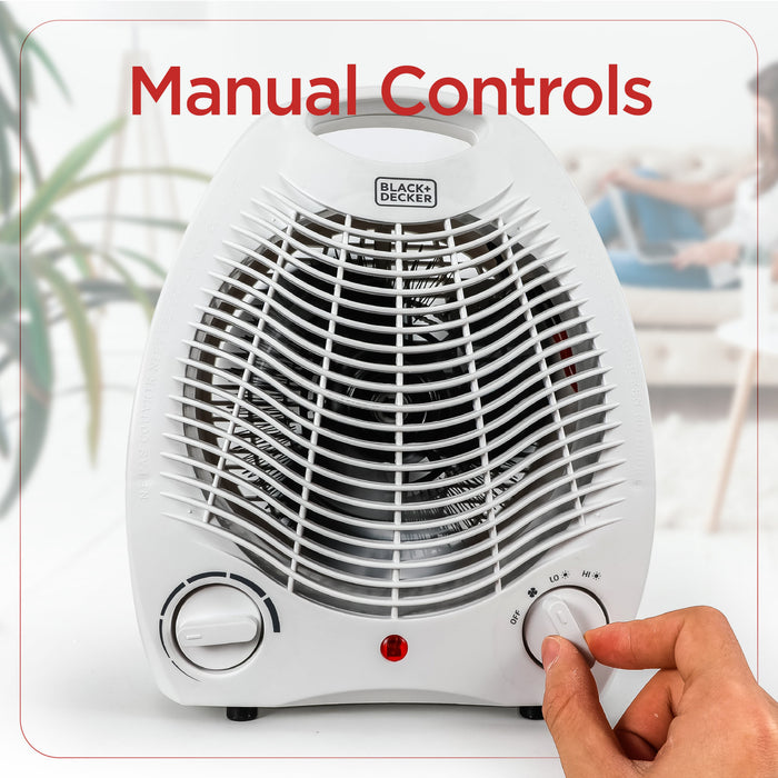 Black+Decker 10\" Personal Desktop Heater 