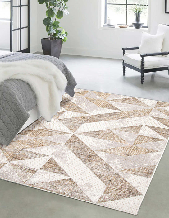 Fabian Ivory Area Rug - 5'0\" x 8'0\"