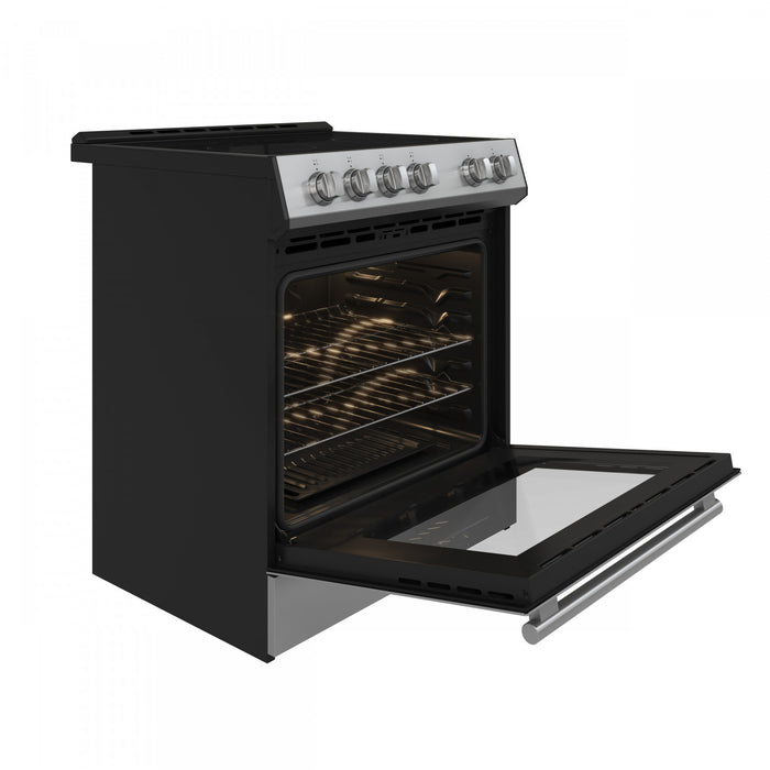 Leonardo Espresso 30\" Slide-In Electric Range in Stainless-Steel, 5.0 cu. Ft. - FFSEL6022-30