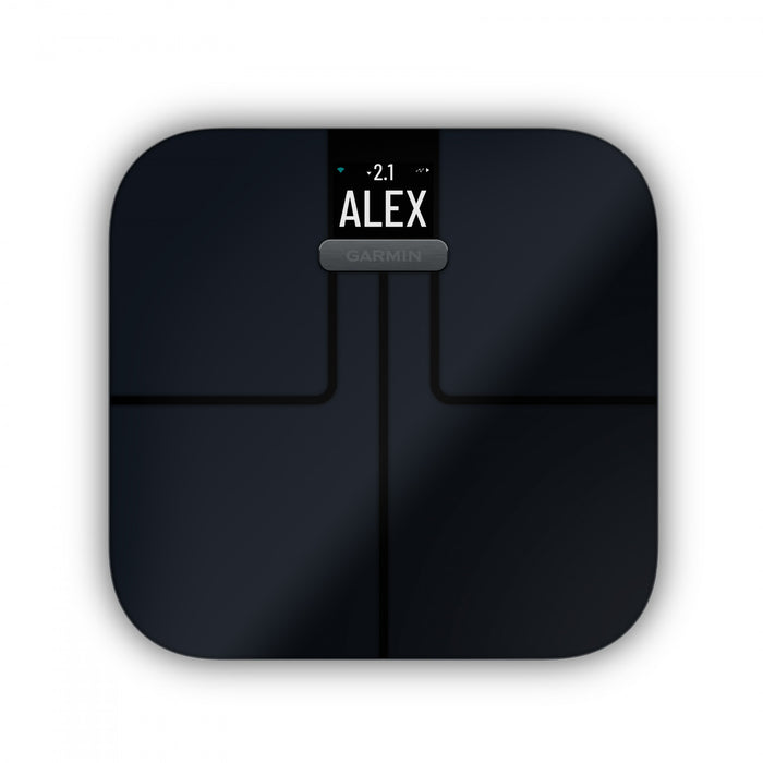 Garmin Index™ S2 Smart Scale - Holistic Health Tracking And With Sleek Design - Black