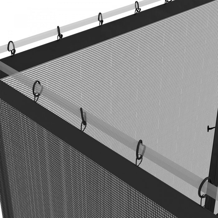 Outsunny 12' X 12' Gazebo Replacement Mosquito Netting Screen Walls