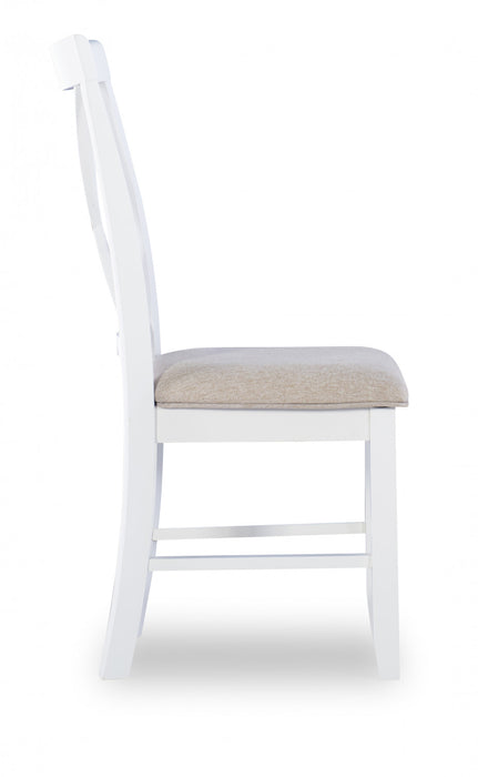 Jane Fabric Brown Dining Chair - Set of 2