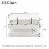 Flexi 39.9 Inch Hydraulic Lift-Top Coffee Table with LED Lighting and Hidden Storage, White | Flexi Table Basse Relevable Hydraulique 39.9 po avec Eclairage LED et Rangement Cache, Blanc