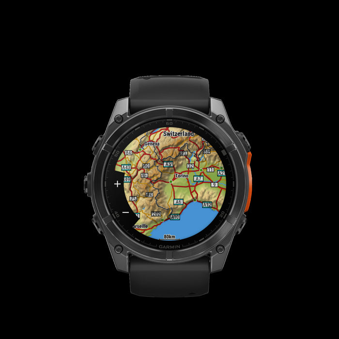 Garmin Fēnix 8 Amoled Smartwatch 51mm - Gps, Compass, Gyroscope And Barometric Altimeter 