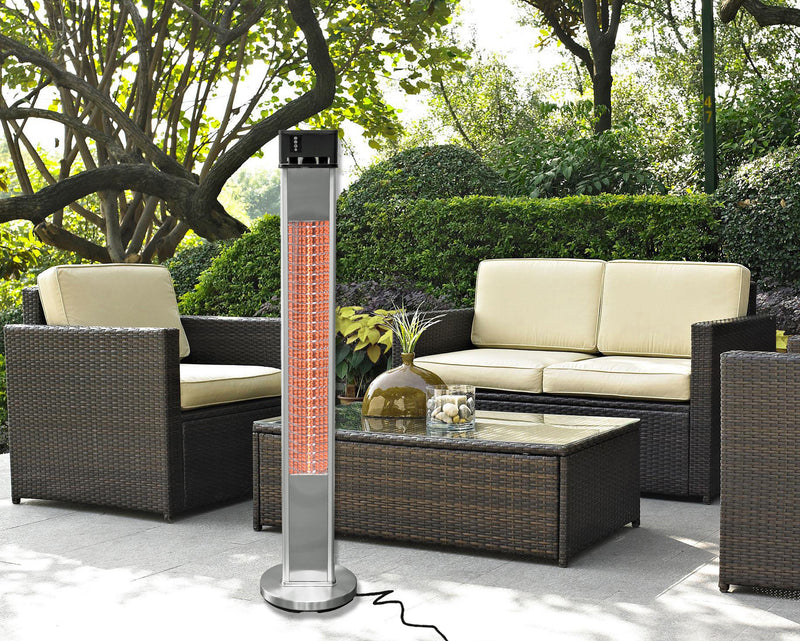 Energ+ Infrared Electric Freestanding Patio Heater - HEA-215110CVR