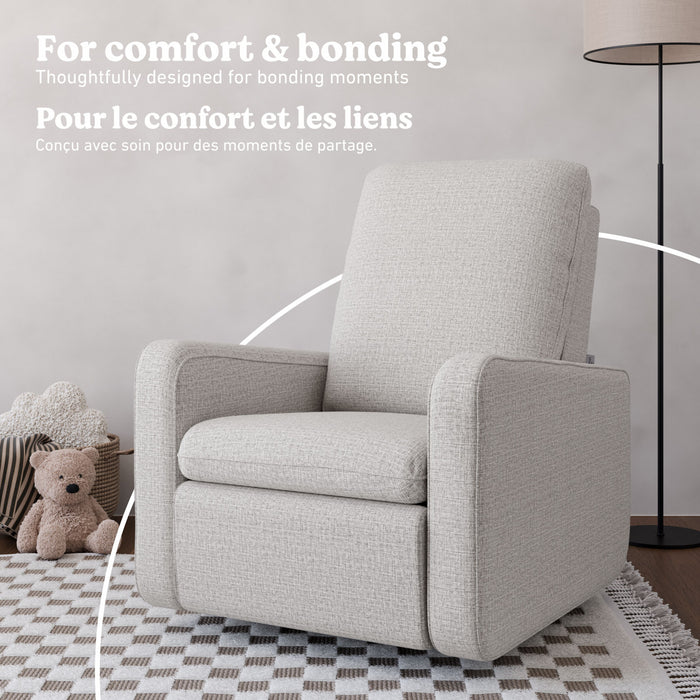 Graco Teddi Power Recliner - Steel Basketweave
