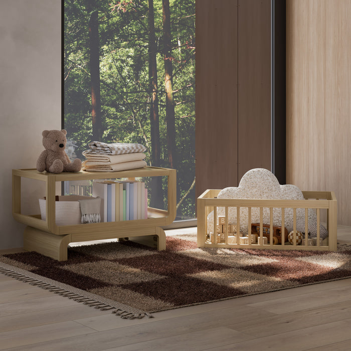 Storkcraft Santorini Deluxe 3-in-1 Convertible Bassinet - Driftwood