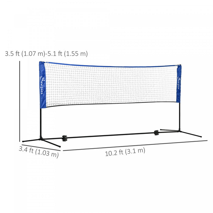 Soozier 10ft Badminton Net, for Volleyball, Tennis, Badminton, Pickleball
