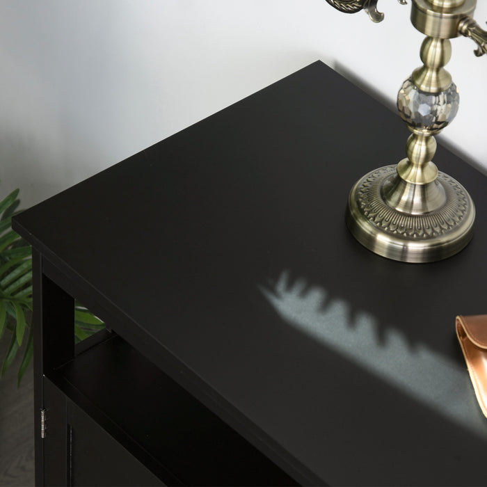 HOMCOM Kitchen Sideboard, Buffet Cabinet, Wooden Storage Console Table