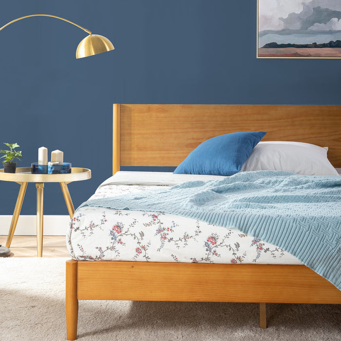 Allen Bamboo Platform Bed with Headboard - Full Size