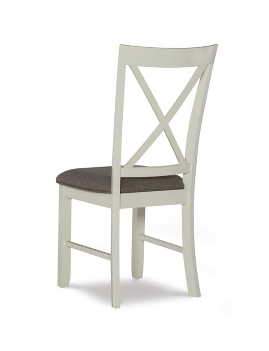 Jane Fabric Taupe Dining Chair - Set of 2