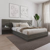 Milano Floating Nightstand Extension Panel Set of 2 | Panneau d'extension et table de nuit Milano