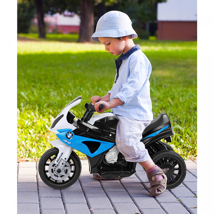 Costway Kids Ride On Motorcycle Bmw Licensed 6v Electric 3 Wheels Bicycle W/ Music&light