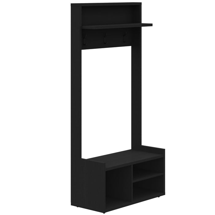 Porto Entryway Hall Tree Coat Rack