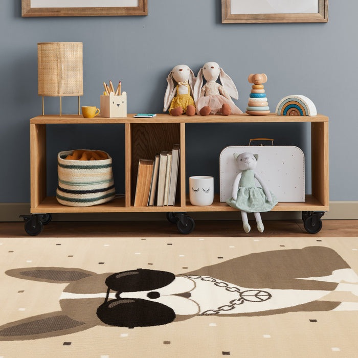 Forte Kids Swaggy Dog Area Rug - 3'11\" x 5'7\"