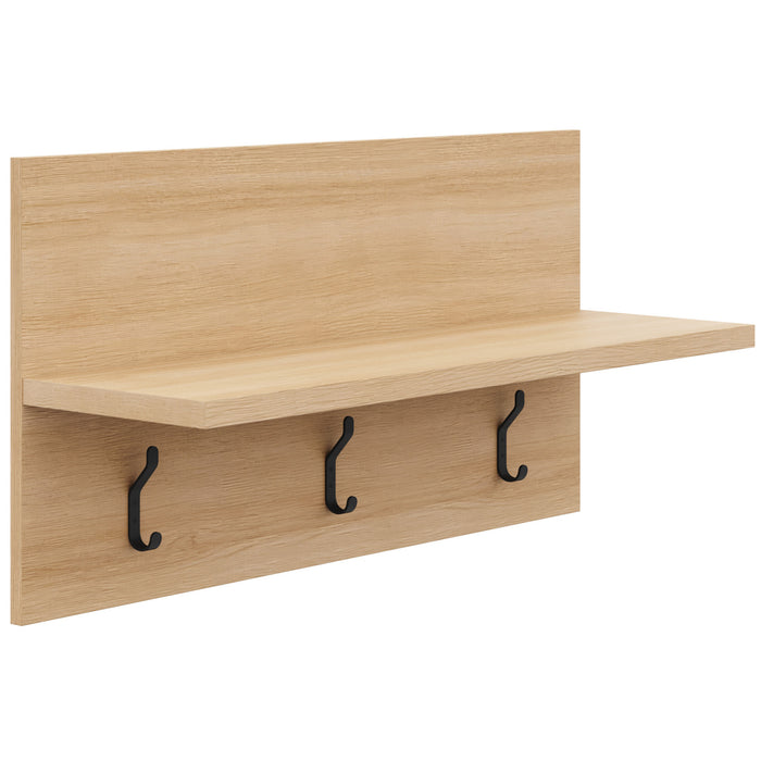 Porto Entryway Wall-Mounted Coat Rack