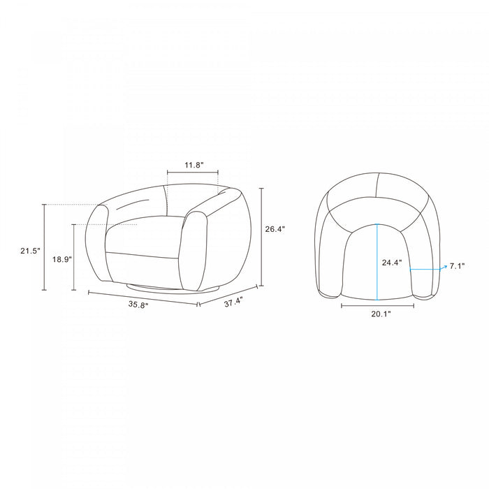 Tribeca Mid-Century Modern 3-Piece Sofa Set in Olive Green