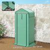 Outsunny Mini Greenhouse with Screen Roof, Portable Small Greenhouse, Green