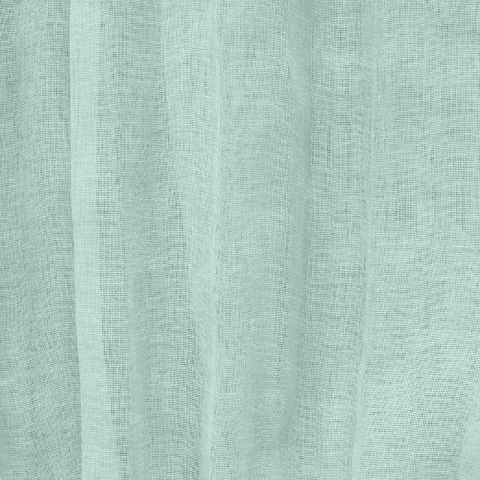 Habitat Paloma White Sheer Dual Header Curtain Panel - 52 x 95