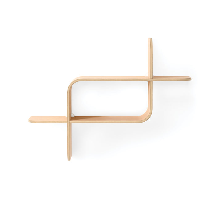 Umbra Modern Wood Montage Wall Shelf - Natural
