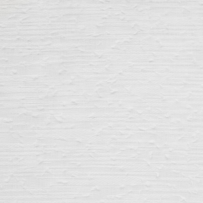 Habitat Boucle White Sheer Grommet Curtain Panel - 52 x 108