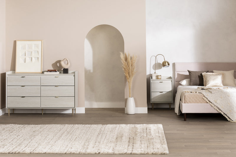 Hype 2-drawer Nightstand - Winter Oak 