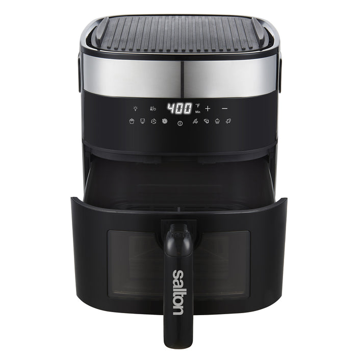 Salton 3-in-1 Air Fryer, Grill & Dehydrator Convection Toaster Oven