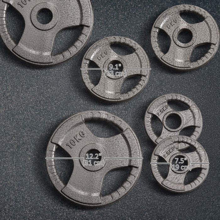 Soozier 6 Pcs Weight Plates