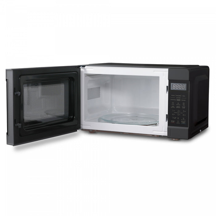 CHM Series Commercial Chef 0.9 Cu. Ft. Countertop Microwave Oven, CHM990B, Black Countertop Microwave Less 1cuft