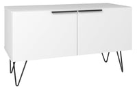 Manhattan Comfort Beekman 2-Shelf Accent Cabinet - White