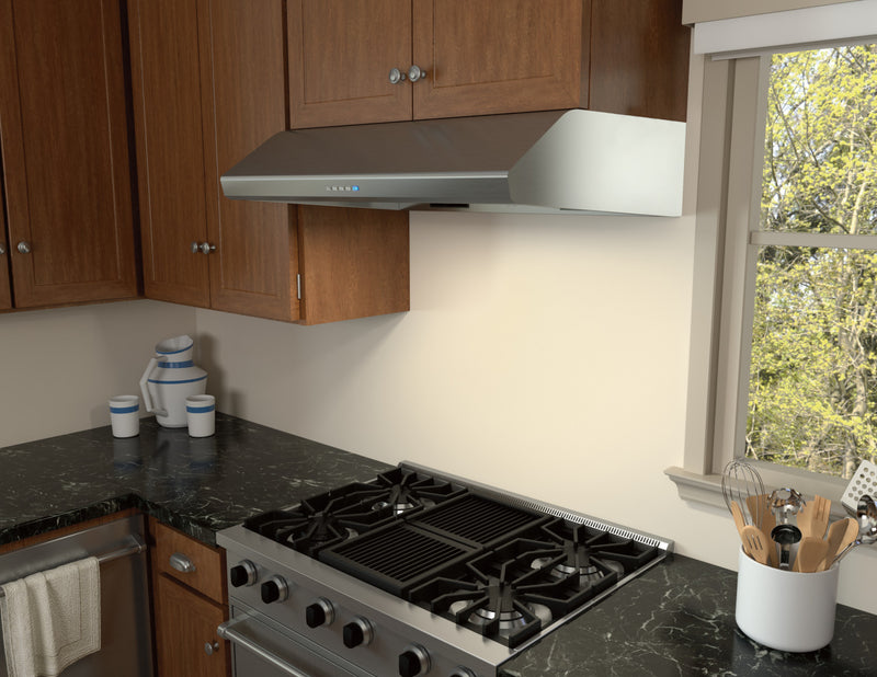 Zephyr Hurricane 30\" Under Cabinet Range Hood - Stainless Steel - AK2500CS