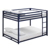 DHP Miles Metal Full-Over-Full Bunk Bed - Blue