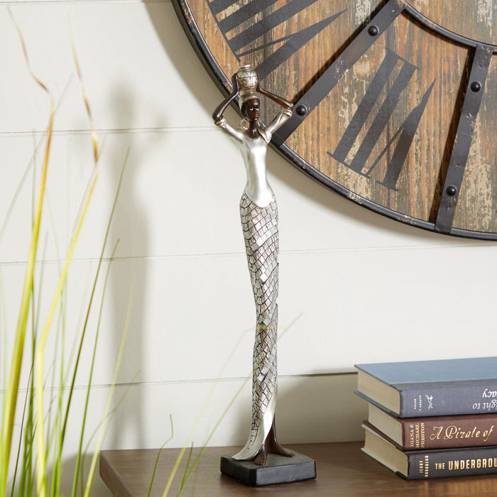 Polystyrene 19\" African Lady