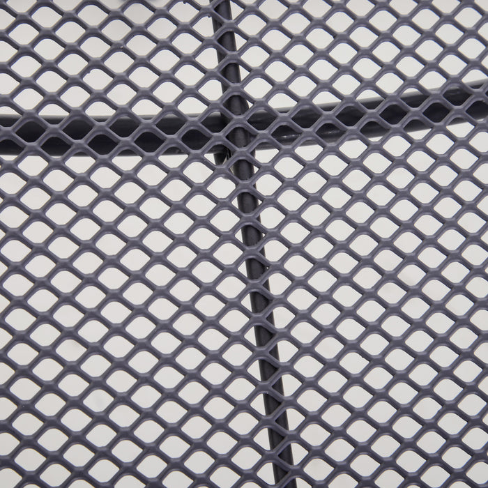 Outsunny Adjustable Balcony Hanging Railing Table, Grey