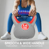 Soozier 31 lb Soft Kettlebell, Sand Filled Weight with Grip Handle, Red